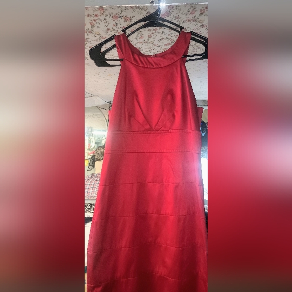 Teeze Me Vibrant Red Mini Dress